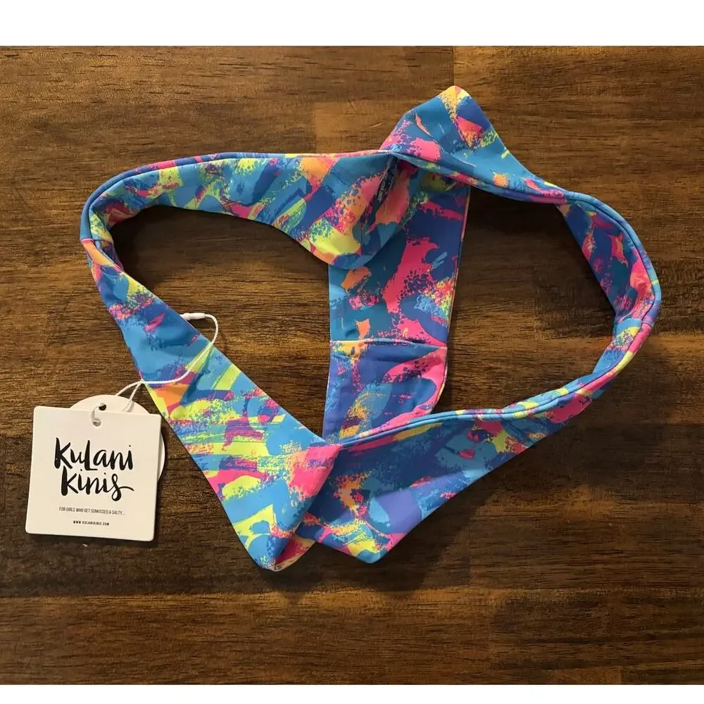 Kulani Kini's Size Small Bikini Bottom Cheeky Low V Cut Moon Lagoon